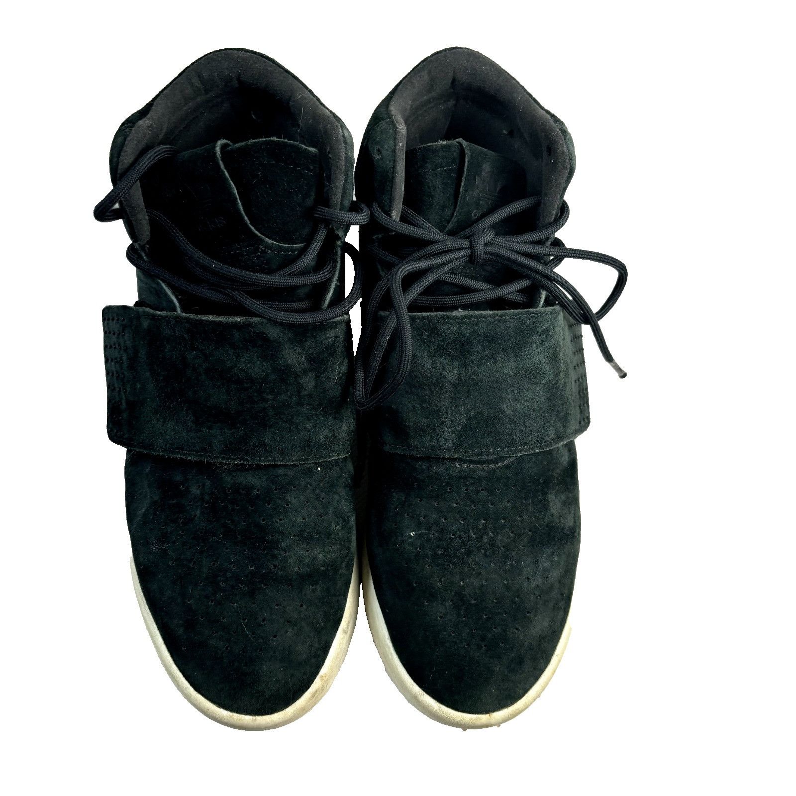 Adidas Adidas Tubular Invader Strap Suede Leather Black Women's Siz Size US 6 / IT 36 - 6 Thumbnail