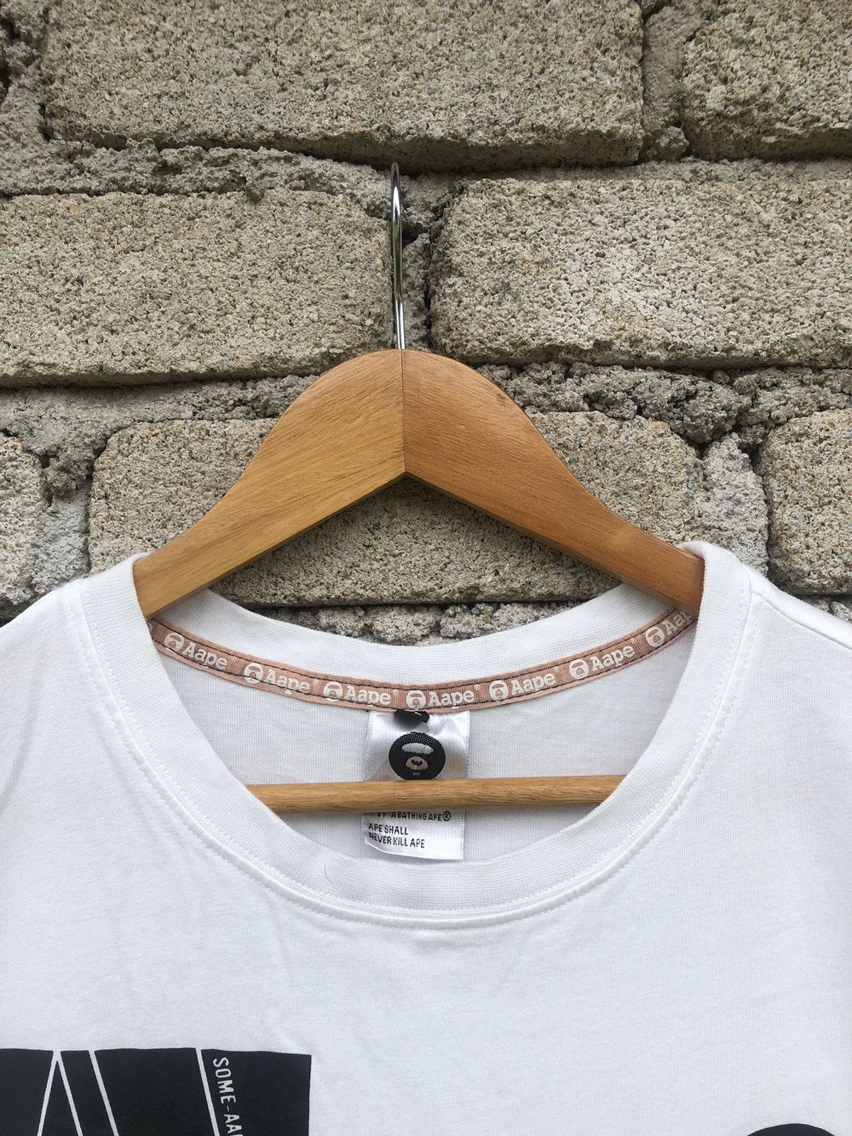Japanese Brand Vintage Y2K Aape By Bathing Ape Tee Size US M / EU 48-50 / 2 - 5 Thumbnail