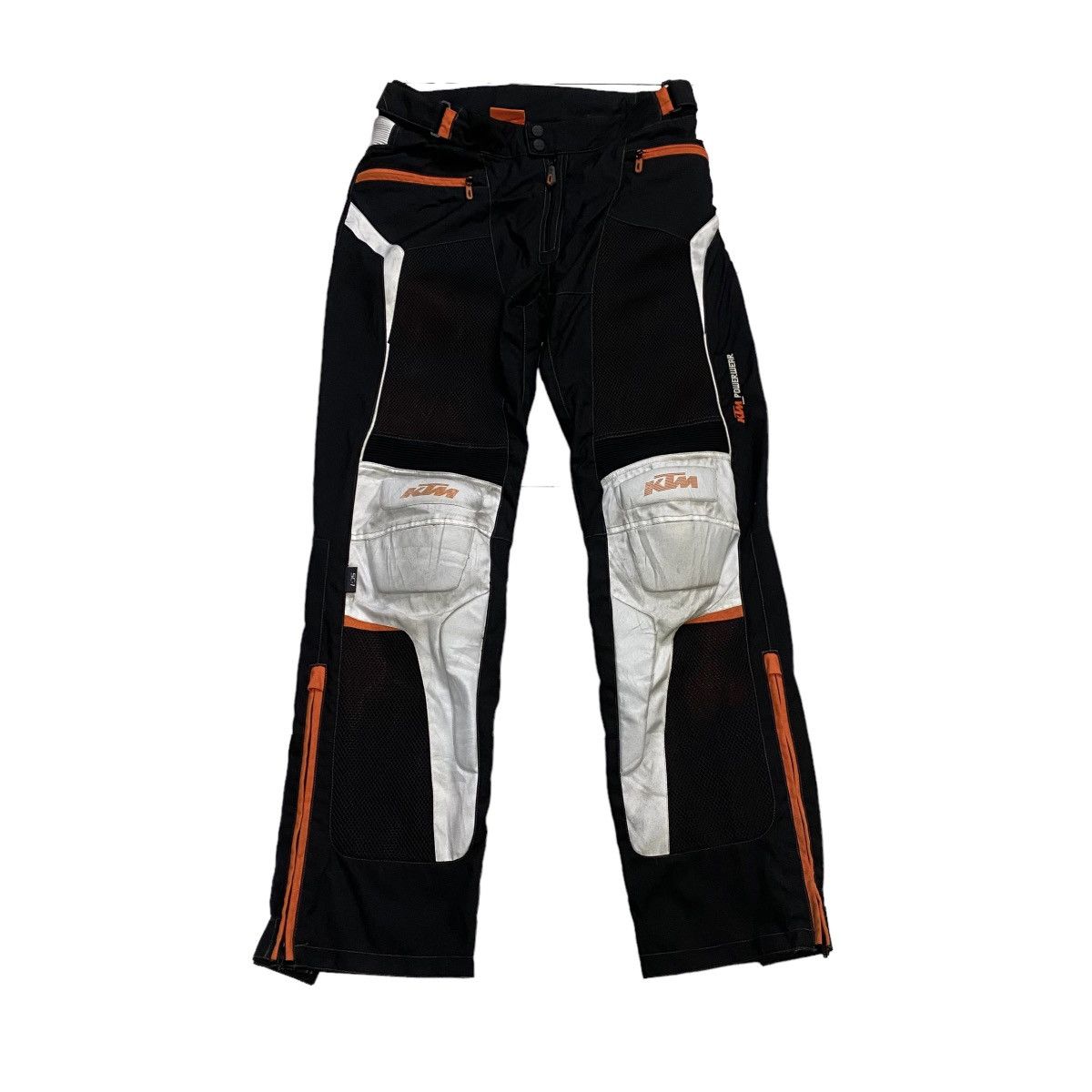 image of Ktm Racing Powerwear Rider Padding Pant in Black/White/Orange, Men's (Size 34)