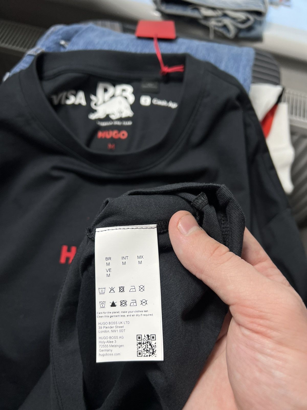 Hugo HUGO Red Bull Racing F1 Oversized T-Shirt Visa Cash App Size US M / EU 48-50 / 2 - 13 Thumbnail