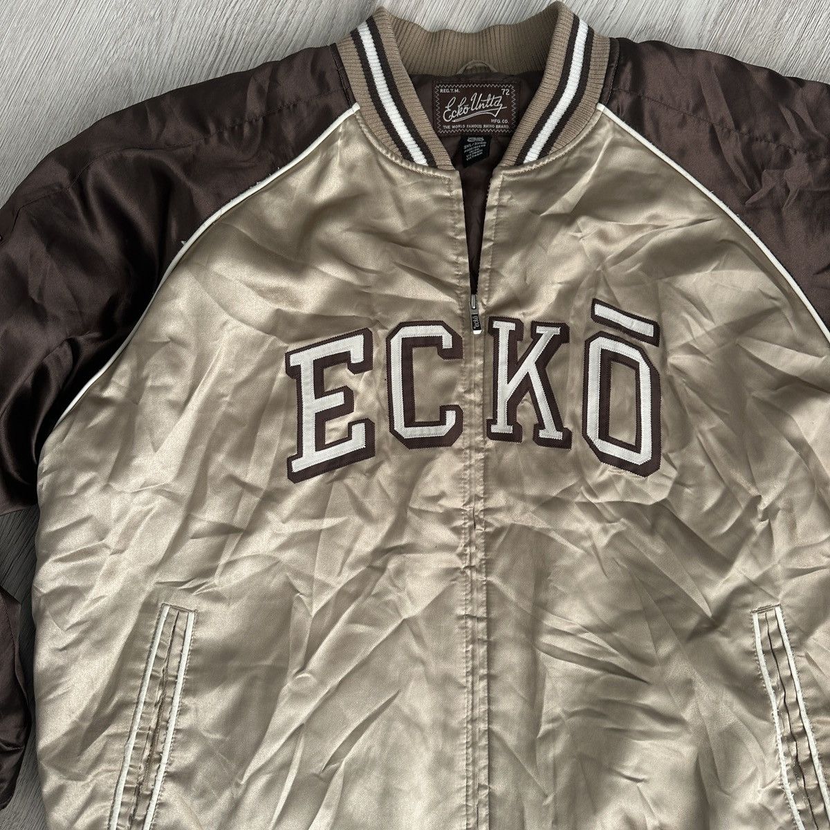 Ecko Unltd. ECKO UNTLD bomber vintage Size US XXL / EU 58 / 5 - 3 Thumbnail