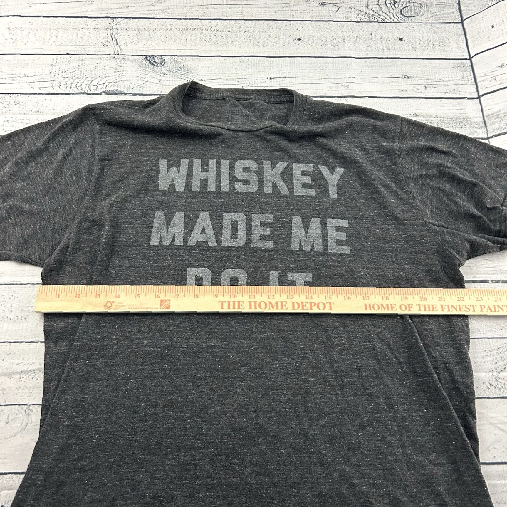 MadeMe BUY ME BRUNCH T-Shirt Short Sleeve Men XL Gray Dark Buy Me Brunch Made Me Do It Shirt Mens XL Gray Short Sleeve T Shirt Size US XL / EU 56 / 4 - 4 Thumbnail