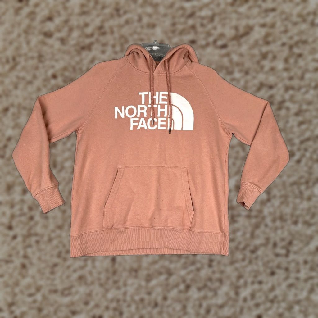 The North Face The North Face Hoodie Womens M Pink Pullover Kangaroo Fleece Sweatshirt Size M / US 6-8 / IT 42-44 - 1 Thumbnail