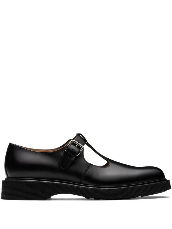 image of Churchs Hythe T-Bar Loafers in Black, Men's (Size 9.5)
