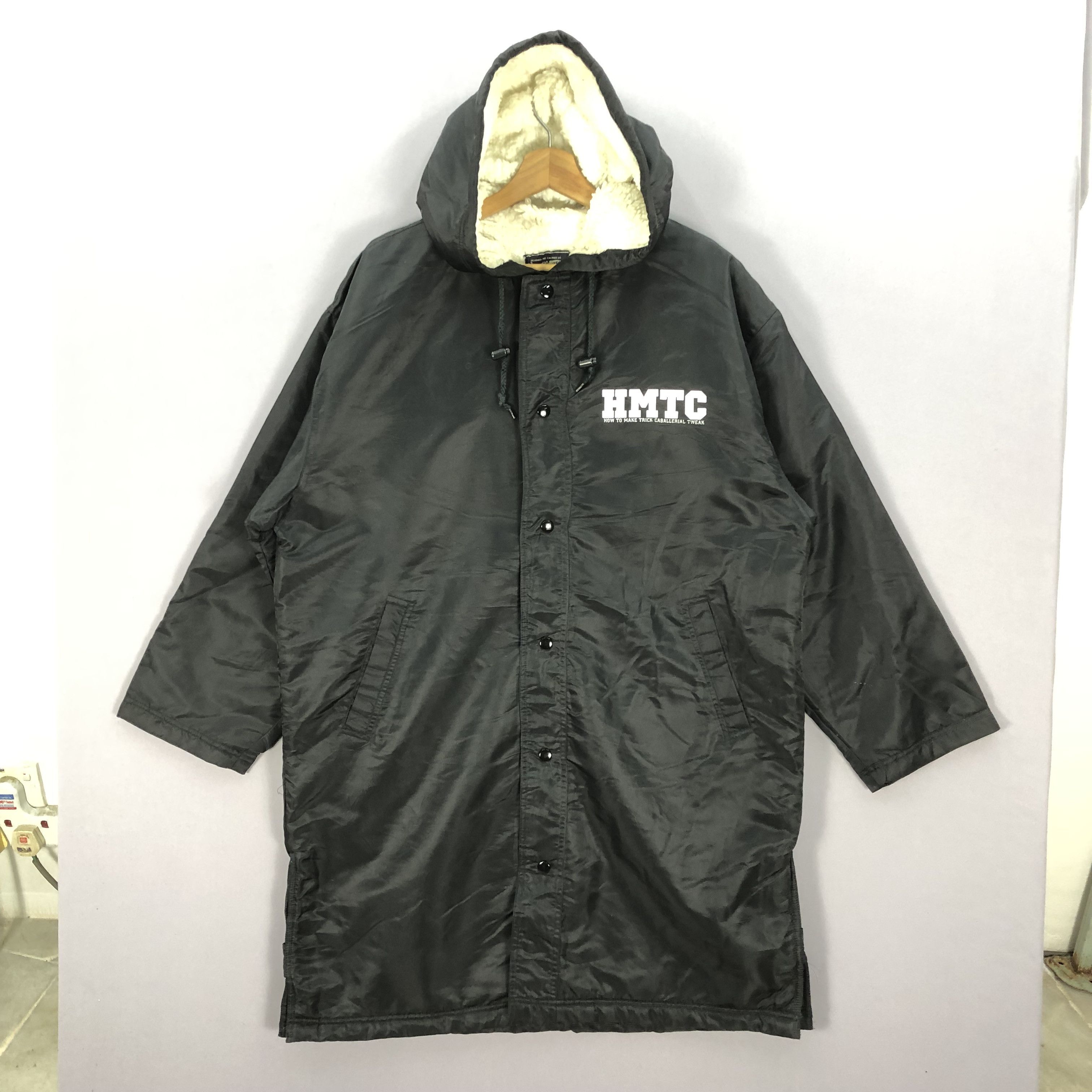 Japanese Brand × Vintage Vintage Minnesota White Bears Fleece Coach Hoodie Jackets Size US L / EU 52-54 / 3 - 6 Thumbnail