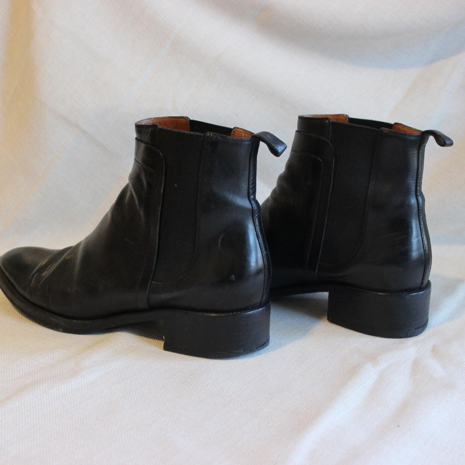 Other Black Leather Sartore Chelsea Boots (US Women's 7) Size US 7 / IT 37 - 5 Thumbnail