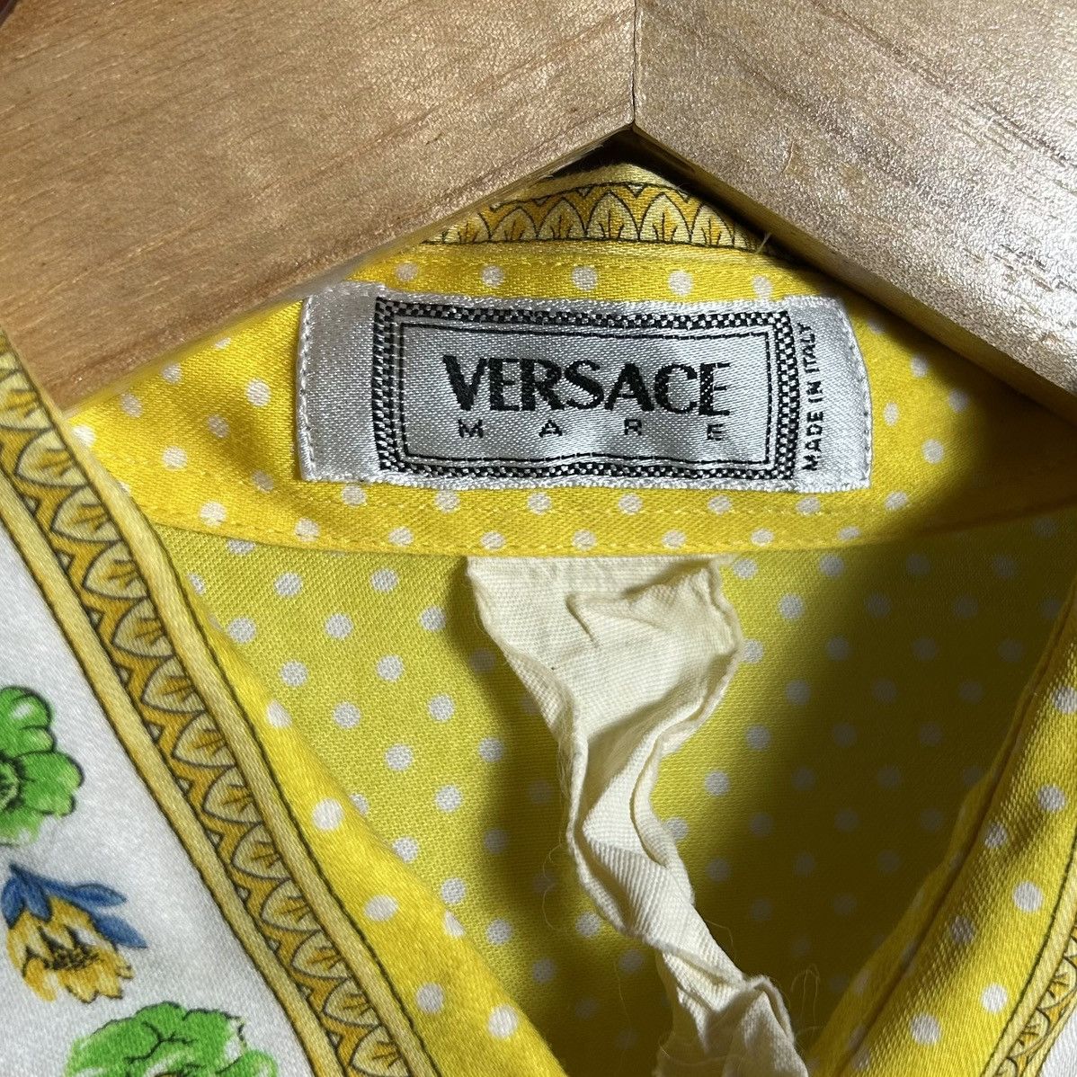 Versace × Vintage Vintage 90s Versace Shirt Size US XL / EU 56 / 4 - 5 Thumbnail
