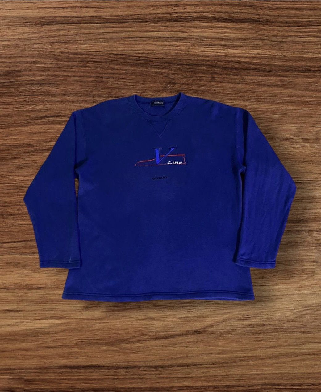 Vintage Vintage Volvo V Line Spell Out Sweatshirt Size US L / EU 52-54 / 3 - 1 Thumbnail
