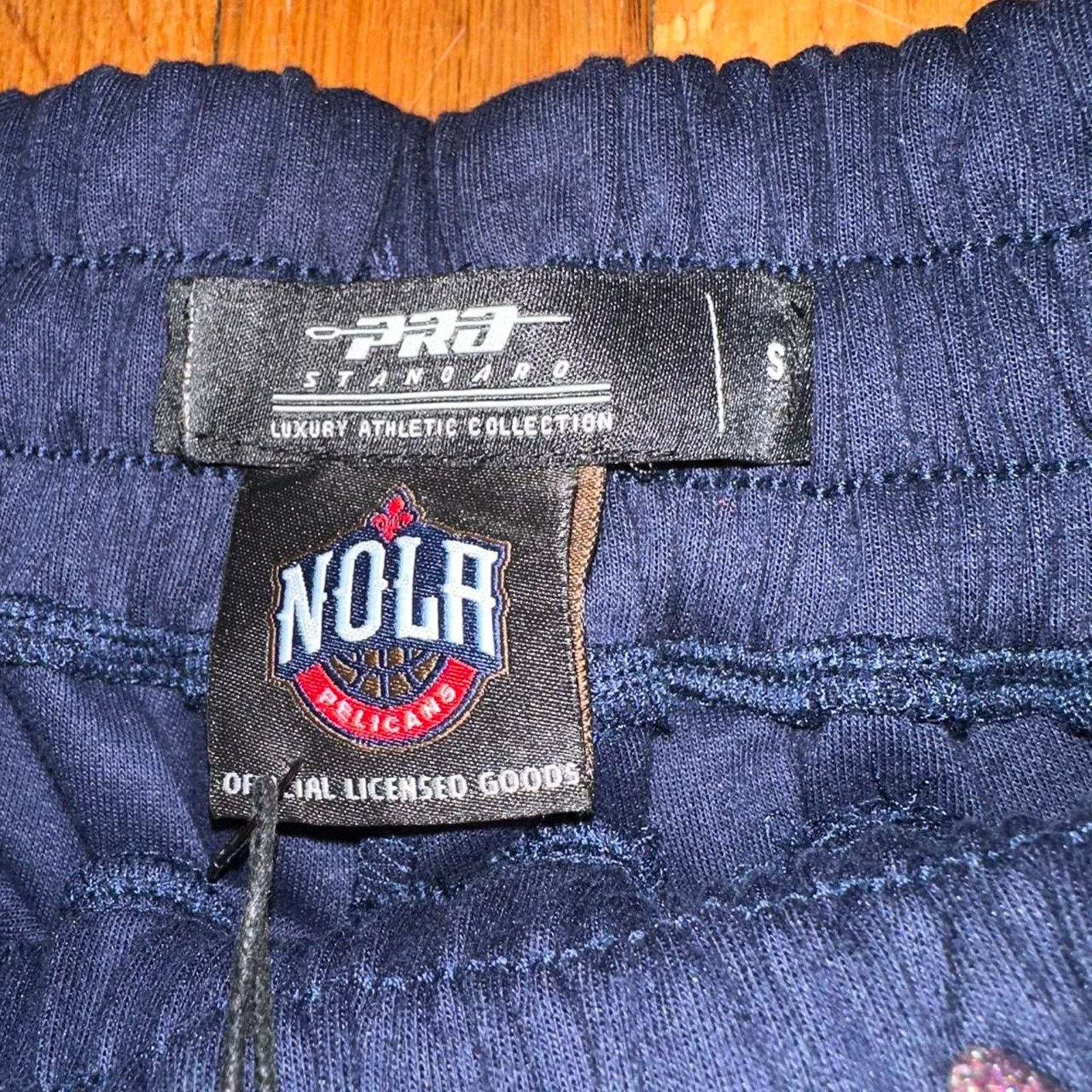 NBA NWT Pro Standard NOLA NBA Zion Pelicans Player Shorts S Size US 26 / EU 42 - 3 Thumbnail