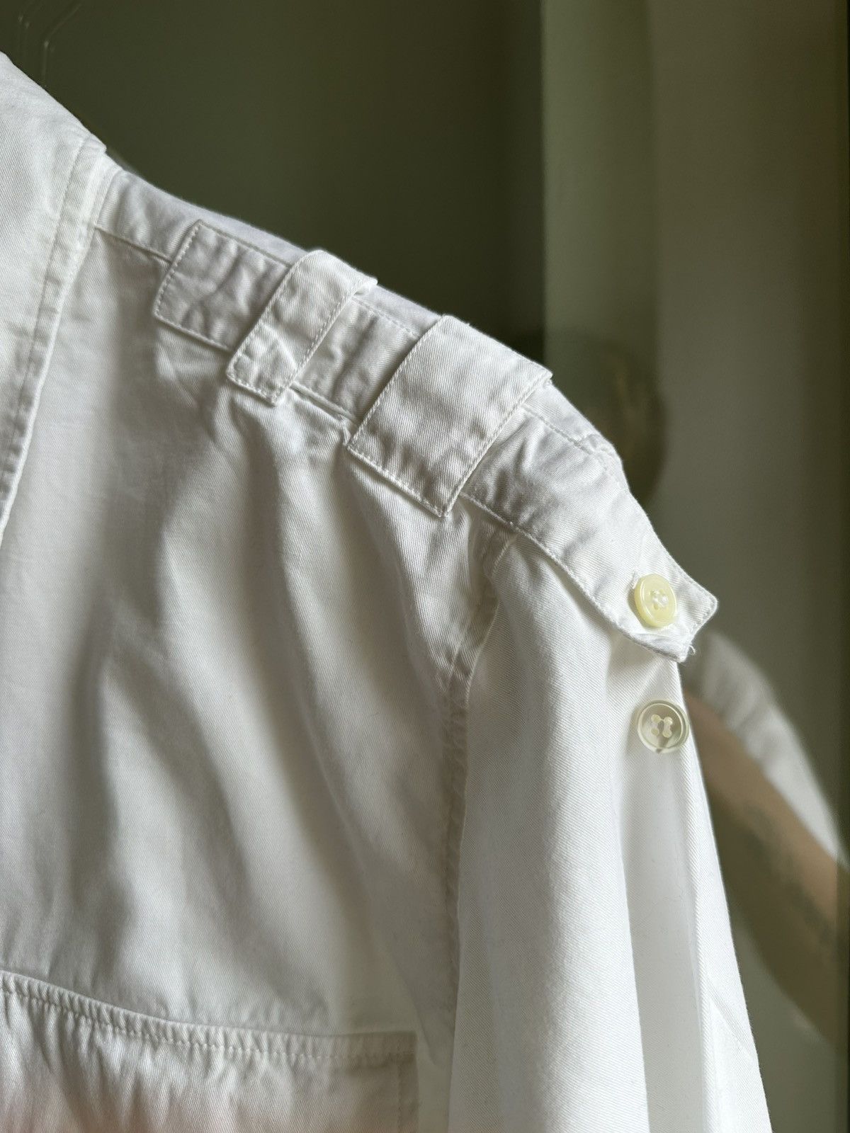 Helmut Lang Helmut Lang White Button down Size US M / EU 48-50 / 2 - 3 Thumbnail
