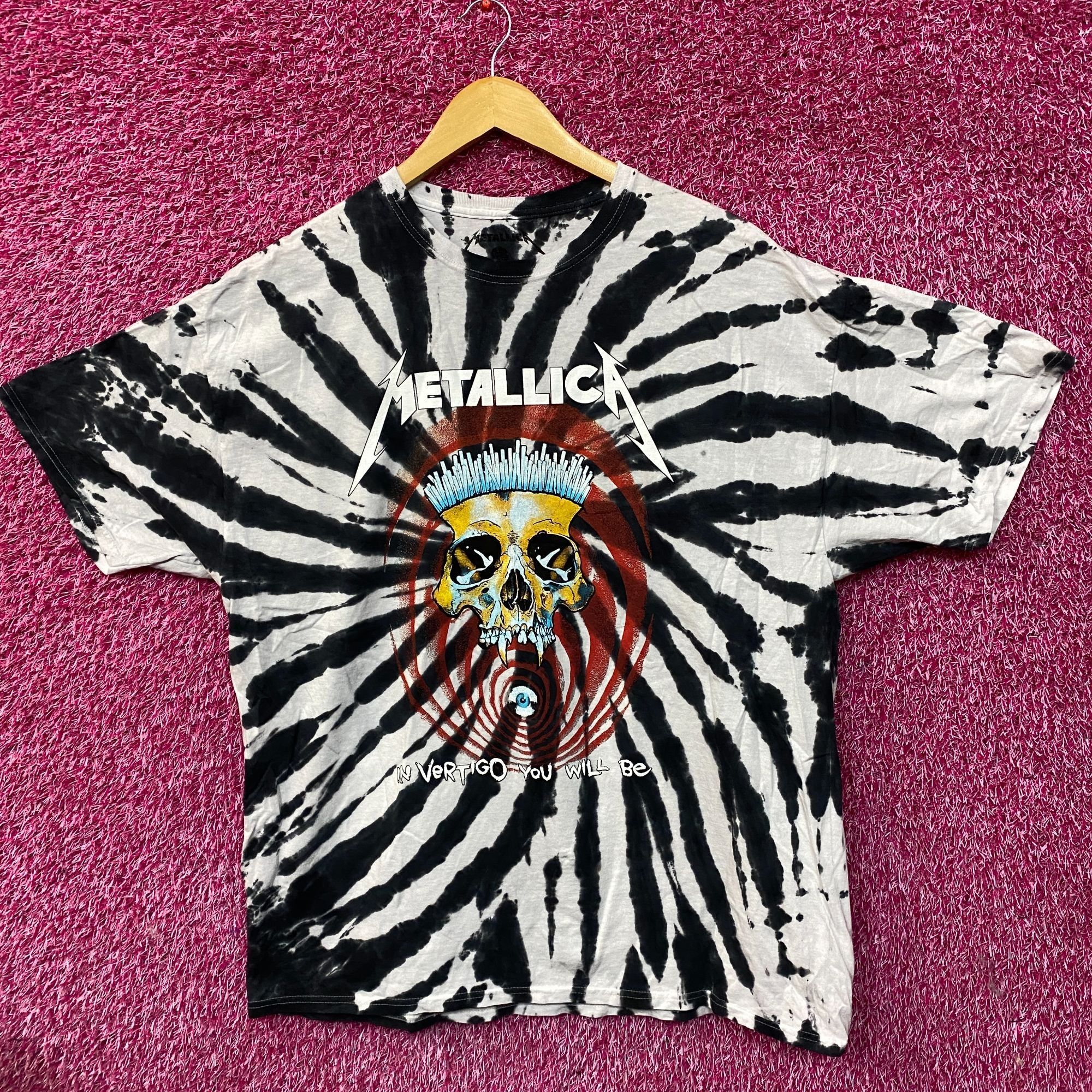 Metallica Metallica Vertigo You Will Be Rock Spiral Tie Dye T-Shirt 2X Size US XXL / EU 58 / 5 - 1 Thumbnail