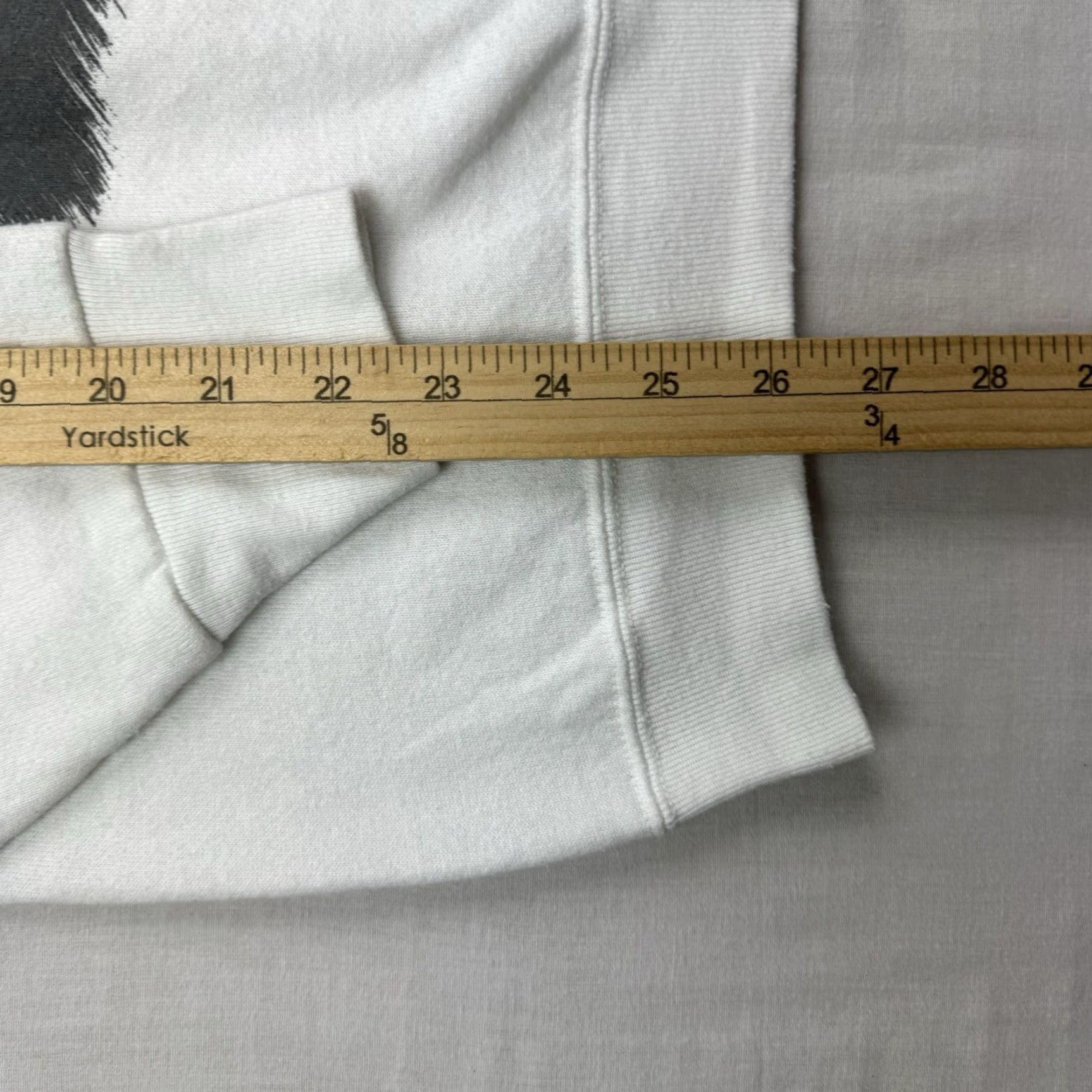 Fruit Of The Loom VINTAGE Aaron Tippin Sweatshirt Mens XL White Pullover Music 90s Concert Band Shirt Hoodie? Size US XL / EU 56 / 4 - 6 Thumbnail