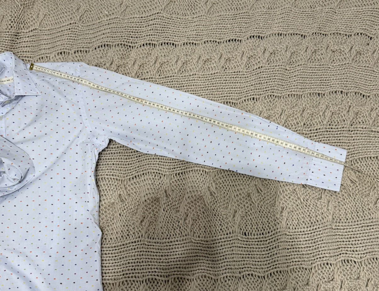 Etro ETRO Cotton Dotted Shirt 38 Size US M / EU 48-50 / 2 - 4 Thumbnail