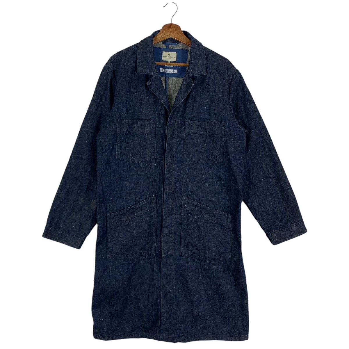 VINTAGE GRAND GLOBAL OKAYAMA PREMIUM DENIM BUTTON JACKET