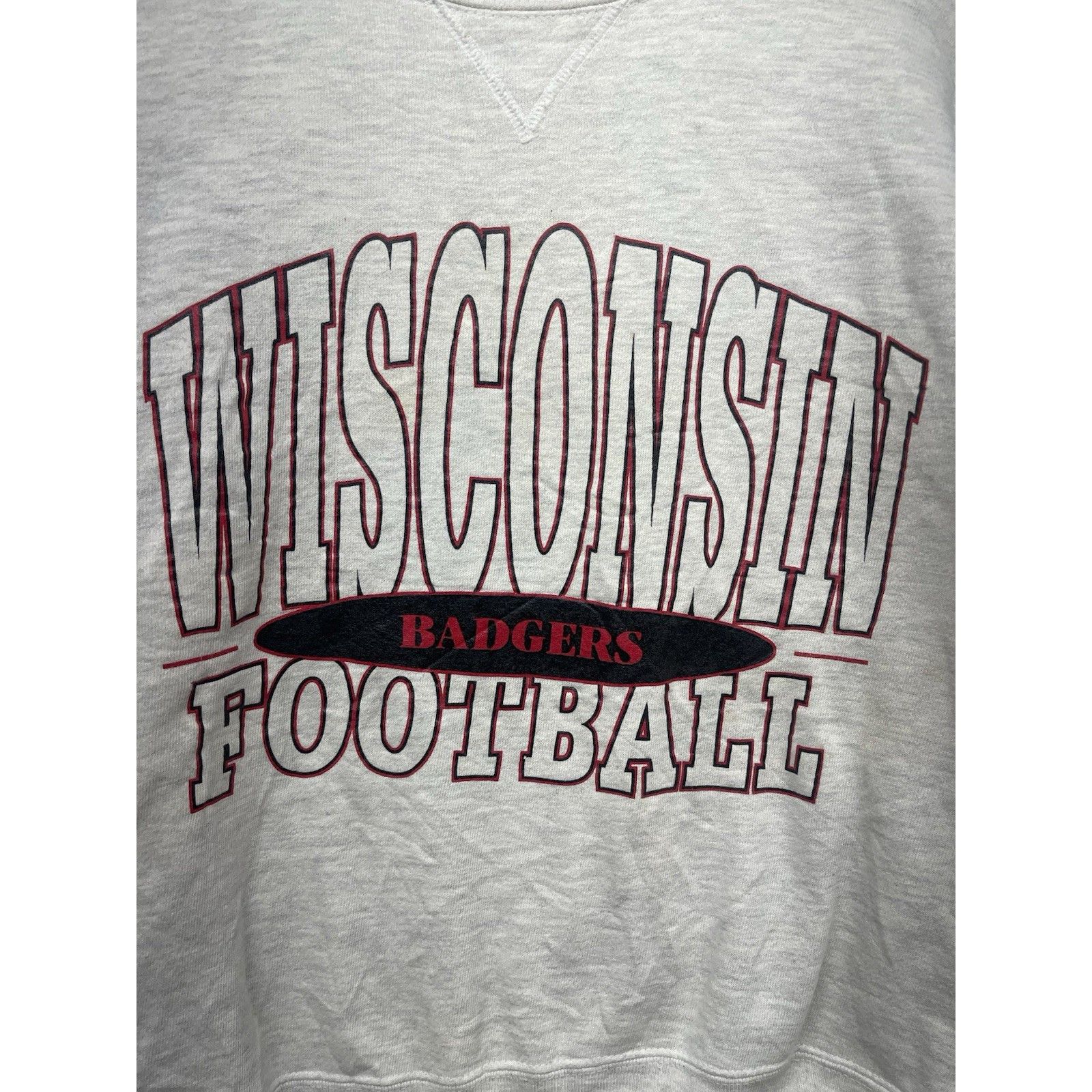 Champion Vintage 90s Champion Reverse Weave Wisconsin Badgers Footbal Size US L / EU 52-54 / 3 - 2 Thumbnail