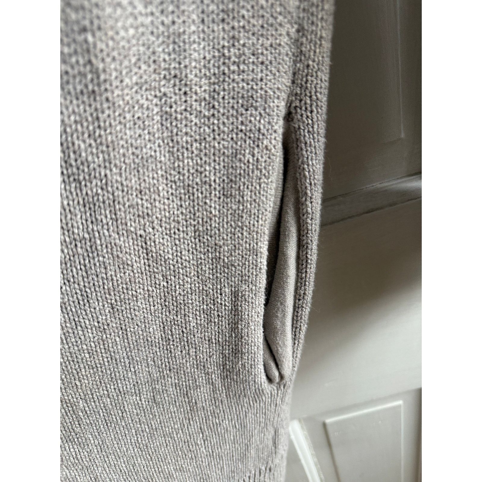 James Perse James Perse Cardigan Beige Super Soft - Size 1/SM Size S / US 4 / IT 40 - 4 Thumbnail