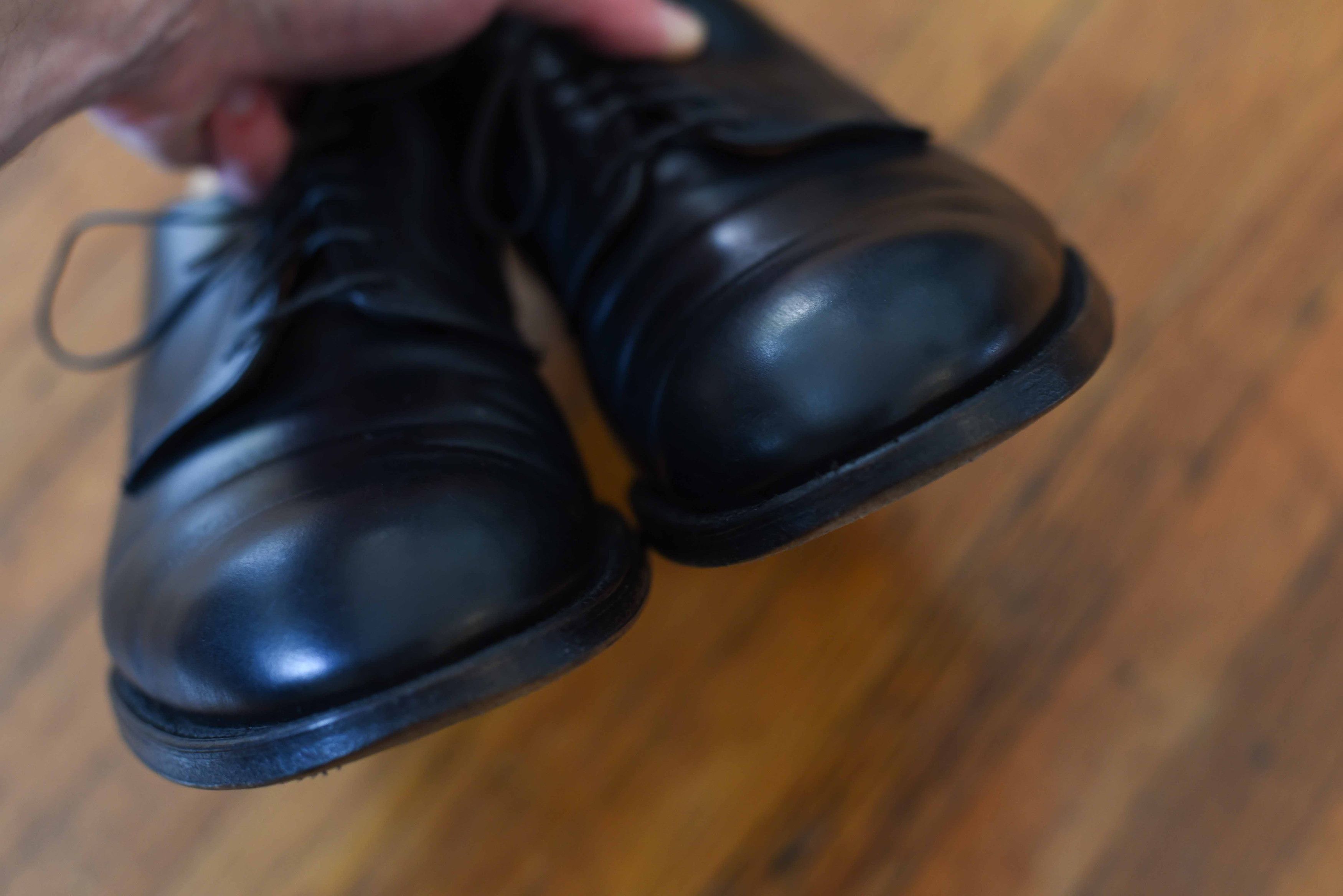 Alden Alden Modified Last Derby 53517 Size 10 D B/D Black Calf Size US 10 / EU 43 - 8 Thumbnail