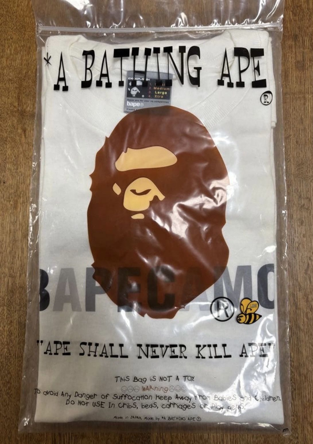Bape RARE OG A BATHING APE “BAPE CAMO” TEE Size US L / EU 52-54 / 3 - 1 Thumbnail
