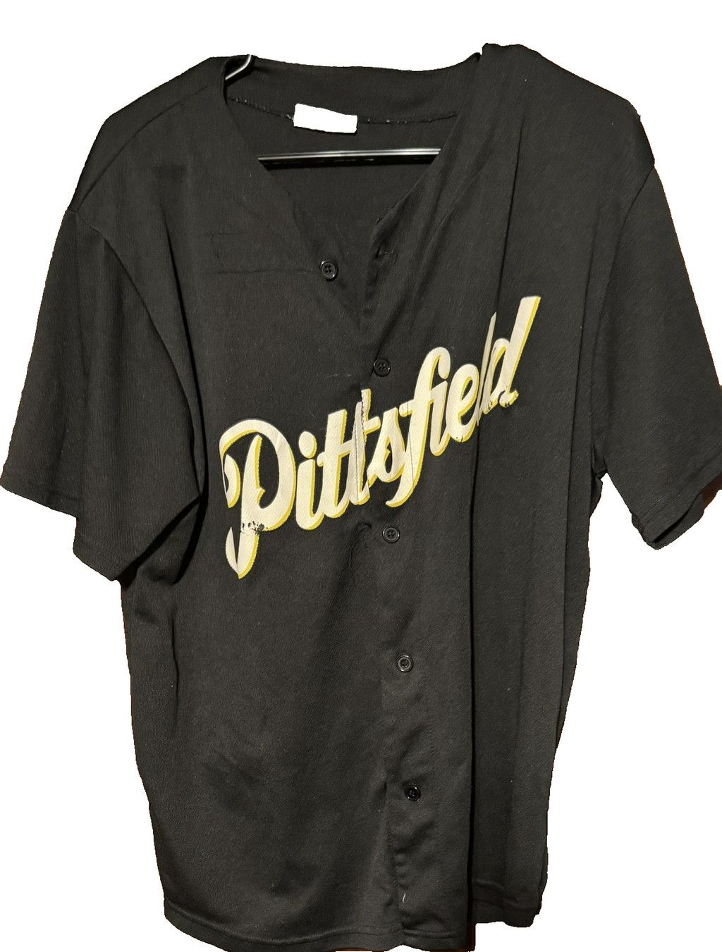The Unbranded Brand Pittsfield Suns FCBL Jersey Black men’s size L (?) Size US L / EU 52-54 / 3 - 1 Thumbnail