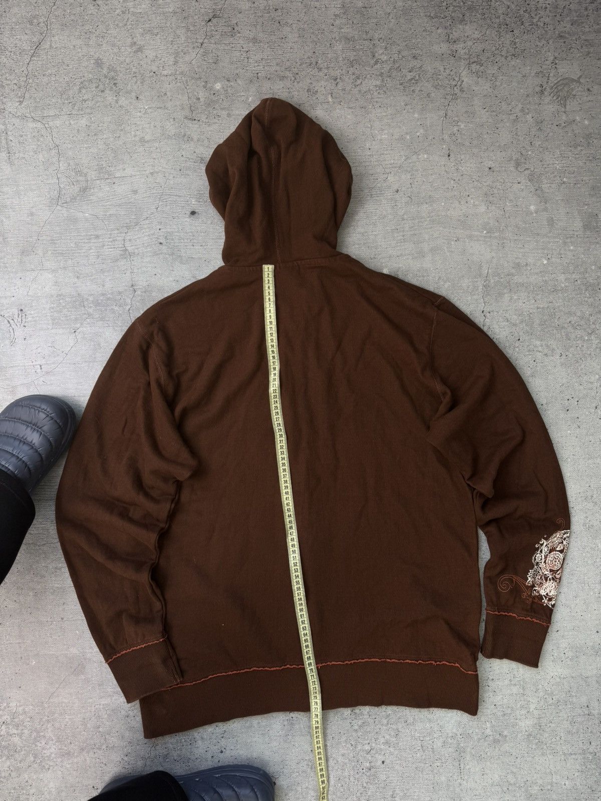 Billabong VINTAGE Y2K BROWN "BILLABONG" ZIP UP HOODIE Size US XL / EU 56 / 4 - 12 Thumbnail