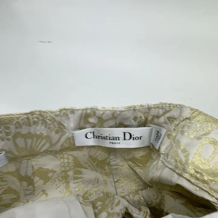 Dior Dior Golden Printed Split Skirt Shorts 0079-2507 Size 31" - 7 Thumbnail