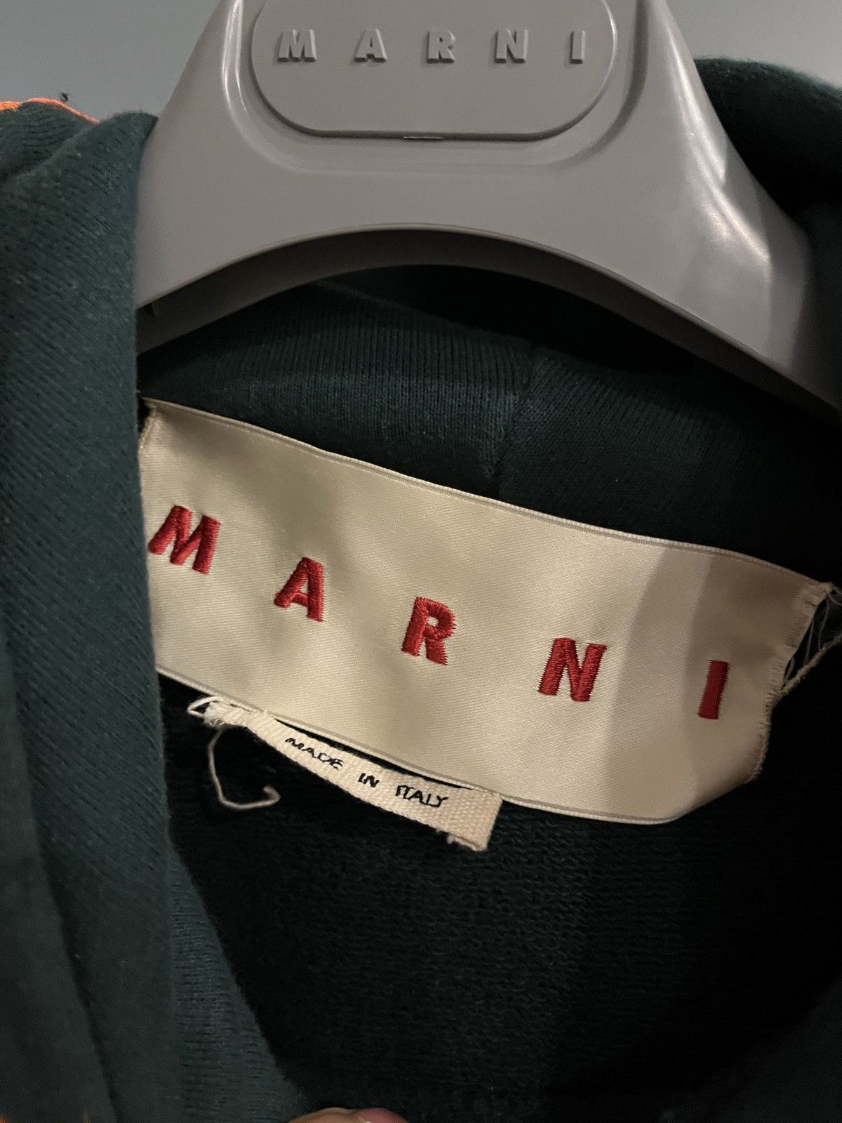 Marni Marni “painted” hoodie Size US S / EU 44-46 / 1 - 3 Thumbnail