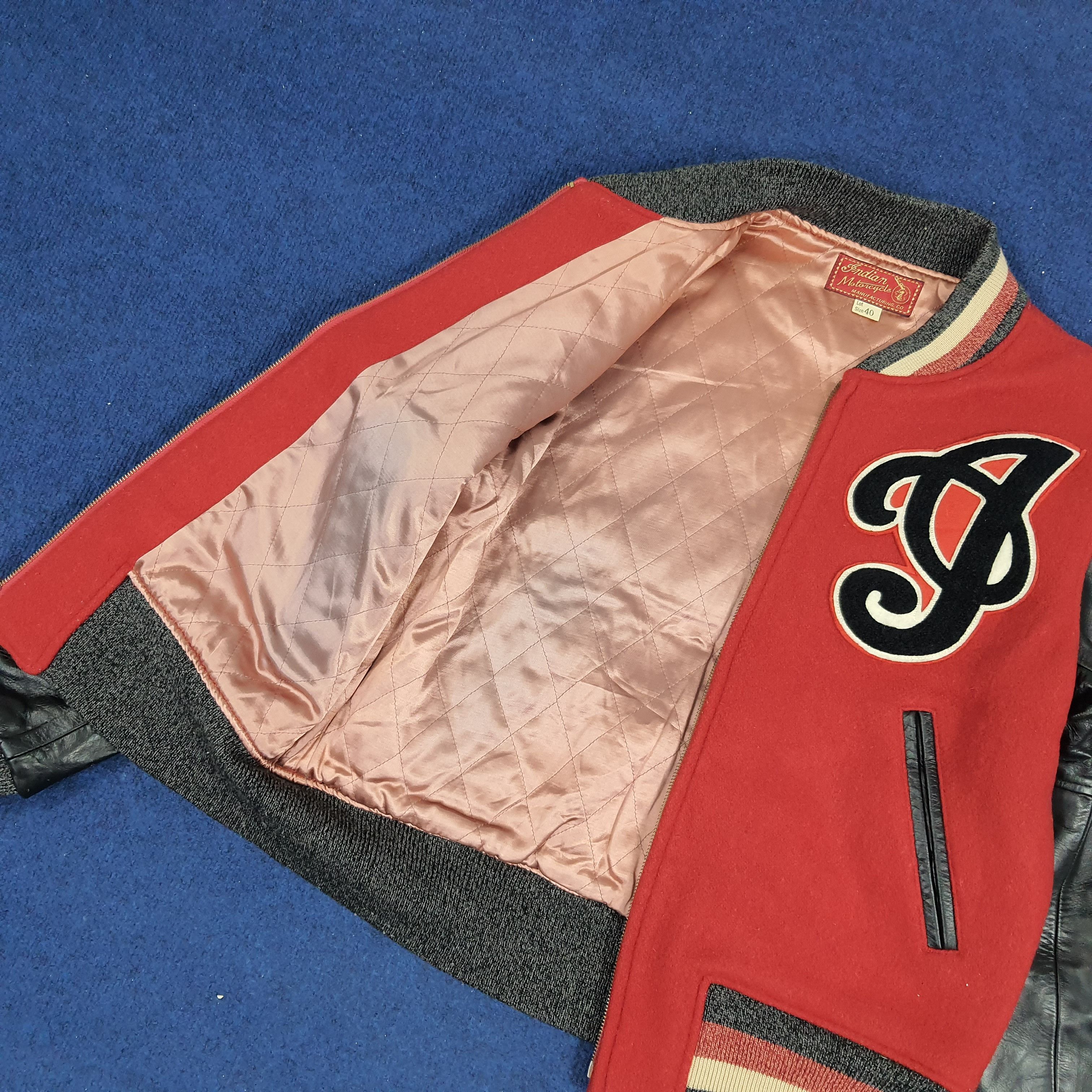 Indian Motorcycle × Vintage Vintage Indian Motors Springfield Varsity Jacket Size US M / EU 48-50 / 2 - 6 Thumbnail
