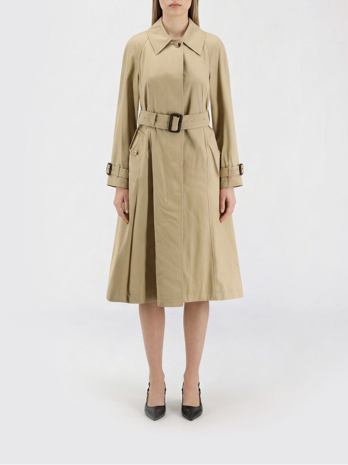 Burberry Burberry Jacket Woman Beige Size S / US 4 / IT 40 - 1 Thumbnail