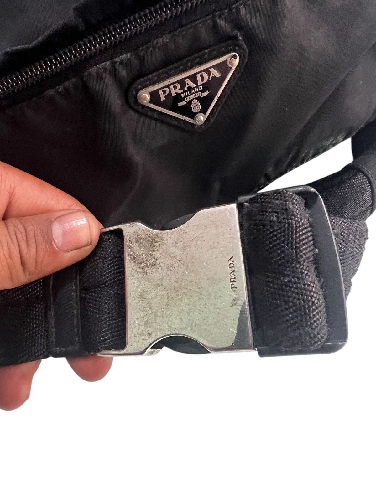 Prada PRADA Nylon Belt Bag Size ONE SIZE - 4 Thumbnail