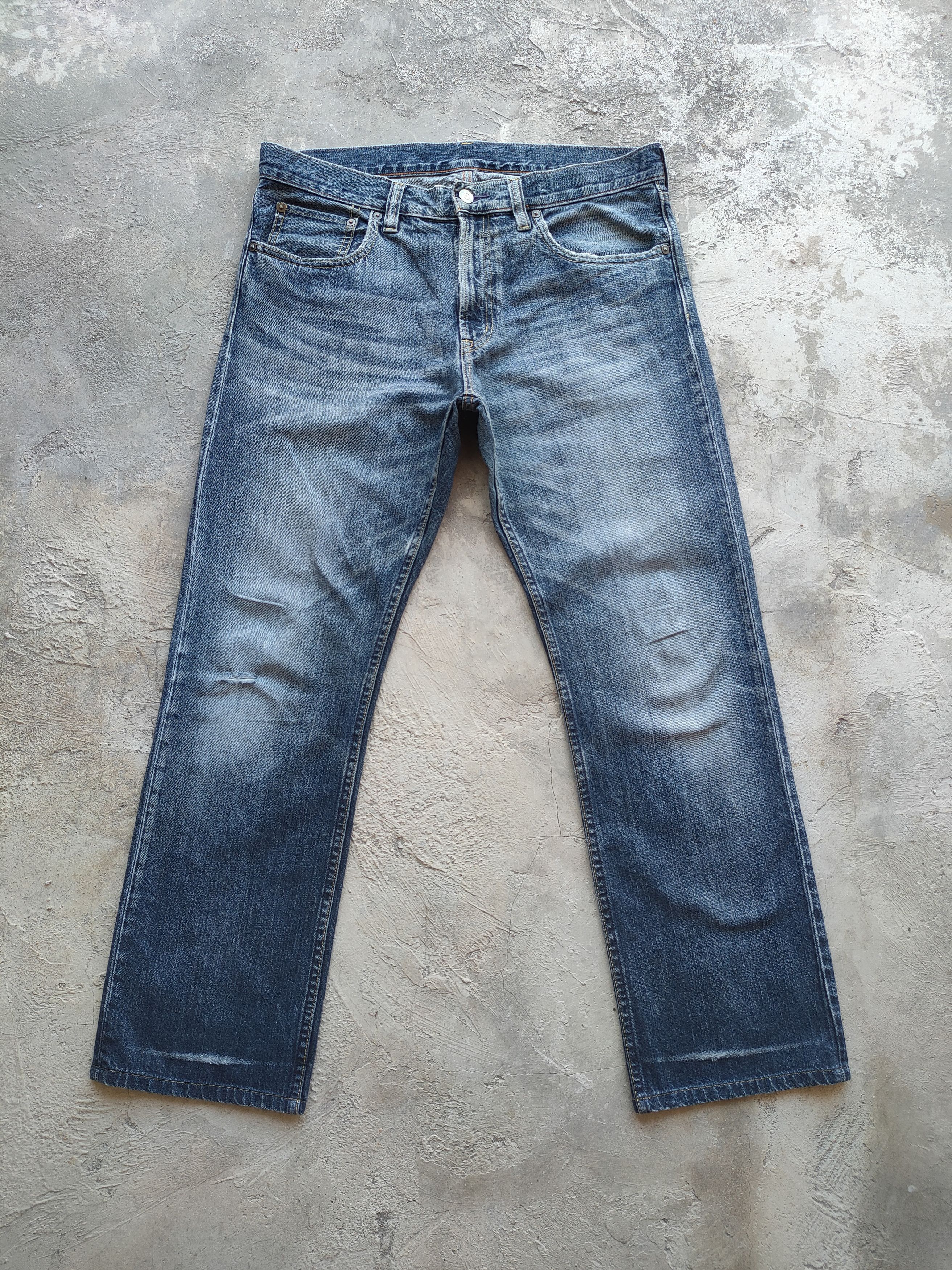Japanese Brand W34 VINTAGE JAPANESE MUJI DISTRESSED FADED JEANS PANTS Size US 34 / EU 50 - 1 Thumbnail