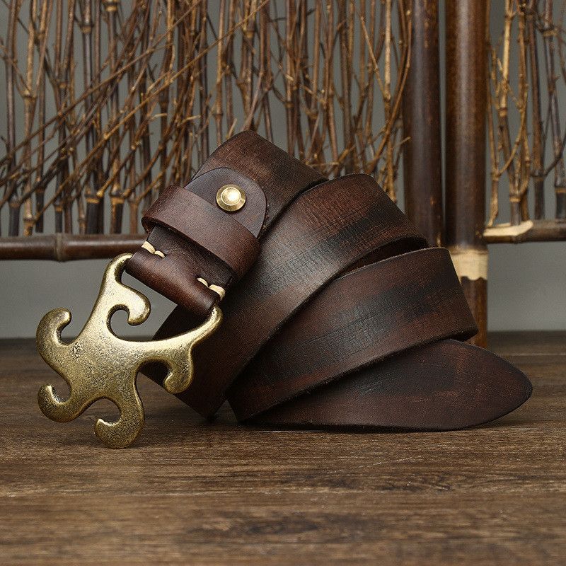 Japanese Brand Unique buckle Retro style belt Size ONE SIZE - 1 Thumbnail