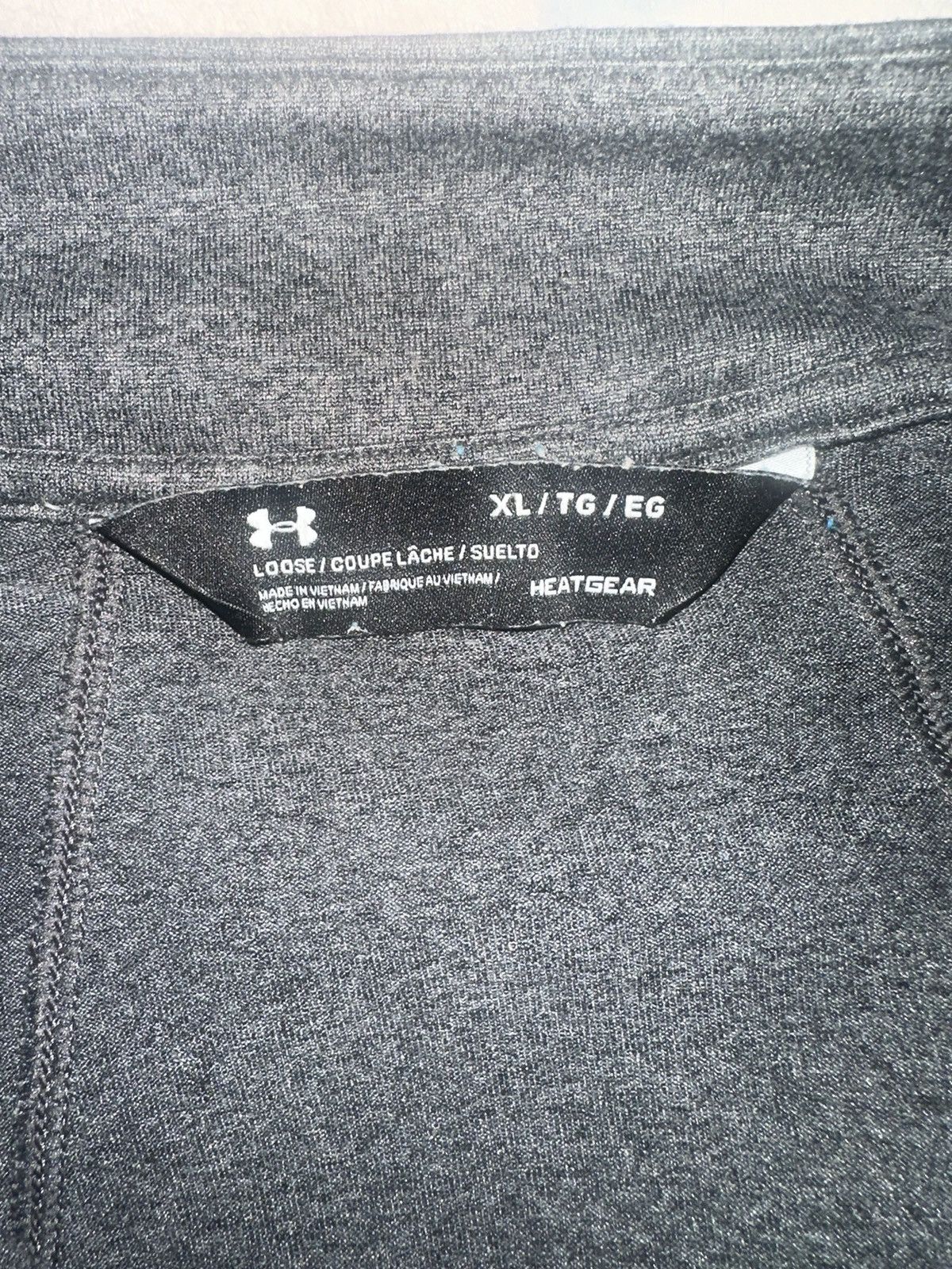 Under Armour Men’s used size XL Under Armour grey pullover long sleeve Size US XL / EU 56 / 4 - 4 Thumbnail