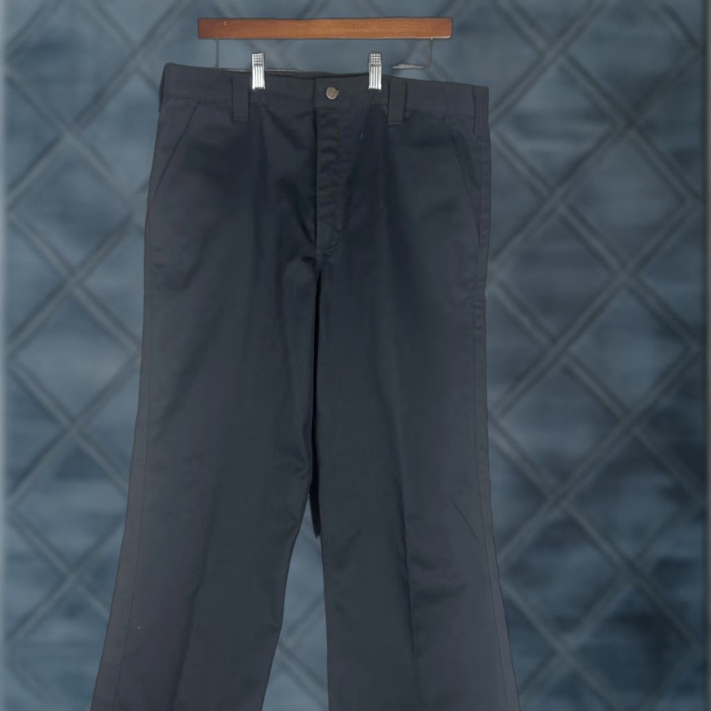 Carhartt Carhartt Pants Mens 38x34 Black B290 BLK Twill Straight Leg Work Uniform Pants Size US 38 / EU 54 - 1 Thumbnail