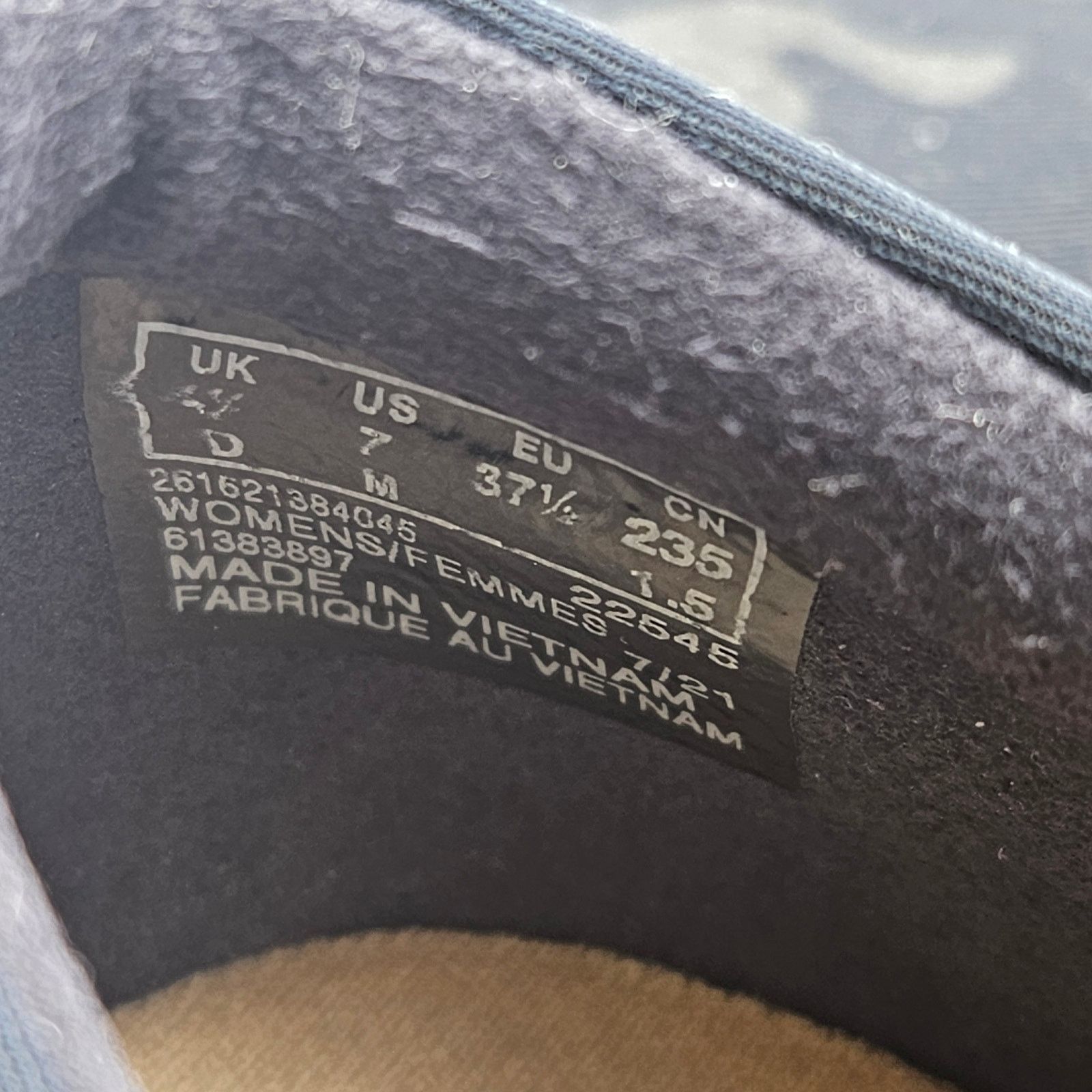 Clarks CLARKS WOMEN'S 7 ULTIMATE COMFORT CORA HEATHER SLIP ON NAVY Size US 7 / IT 37 - 6 Thumbnail