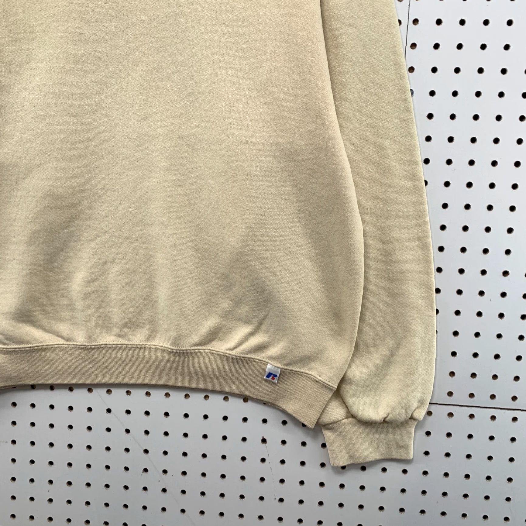 Russell Athletic VINTAGE Russell Athletic Crewneck Sweatshirt Men L Beige Dri-Power Long Sleeve 80s 90s Mens Size US L / EU 52-54 / 3 - 5 Thumbnail