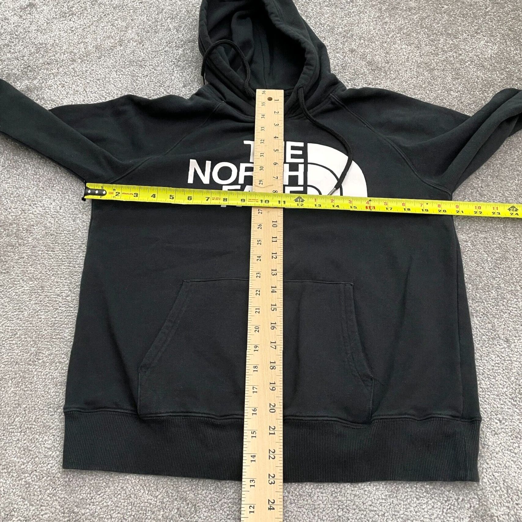The North Face The North Face Hoodie Small Black Pullover Fleece Graphic Sweatshirt Womens Size S / US 4 / IT 40 - 7 Thumbnail
