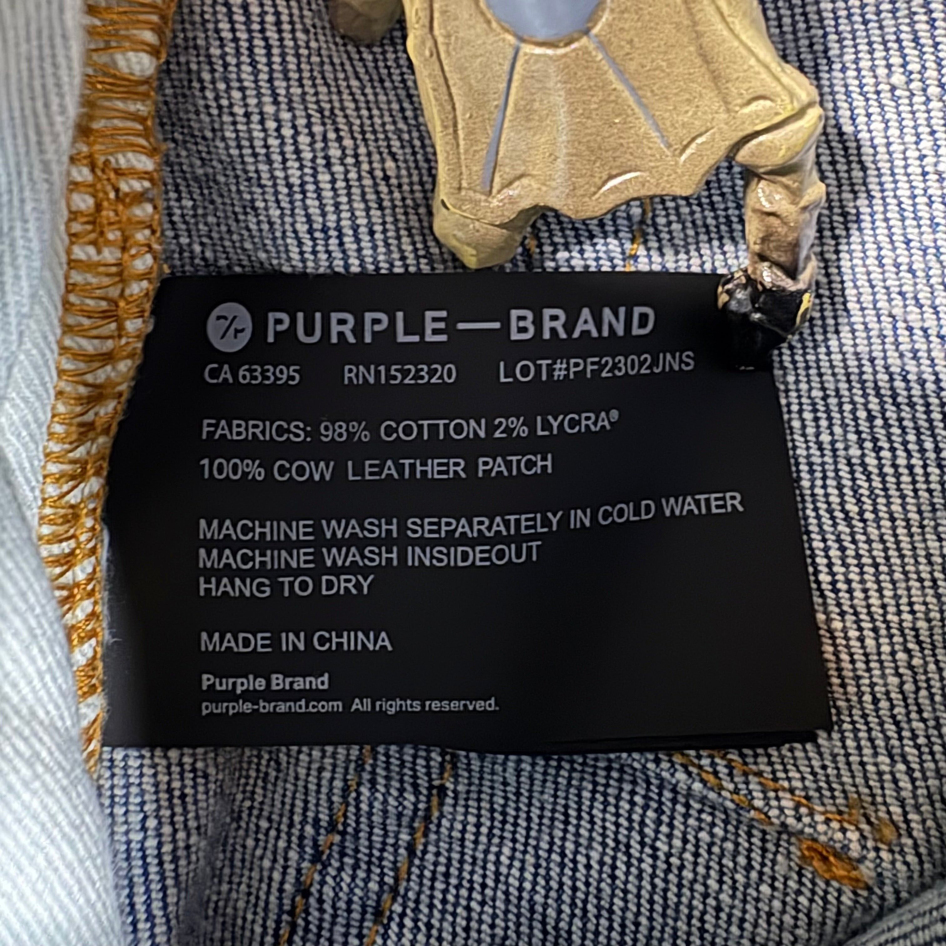 Purple Brand Purple Jeans Style P0004 Size 29" Size US 29 - 8 Thumbnail