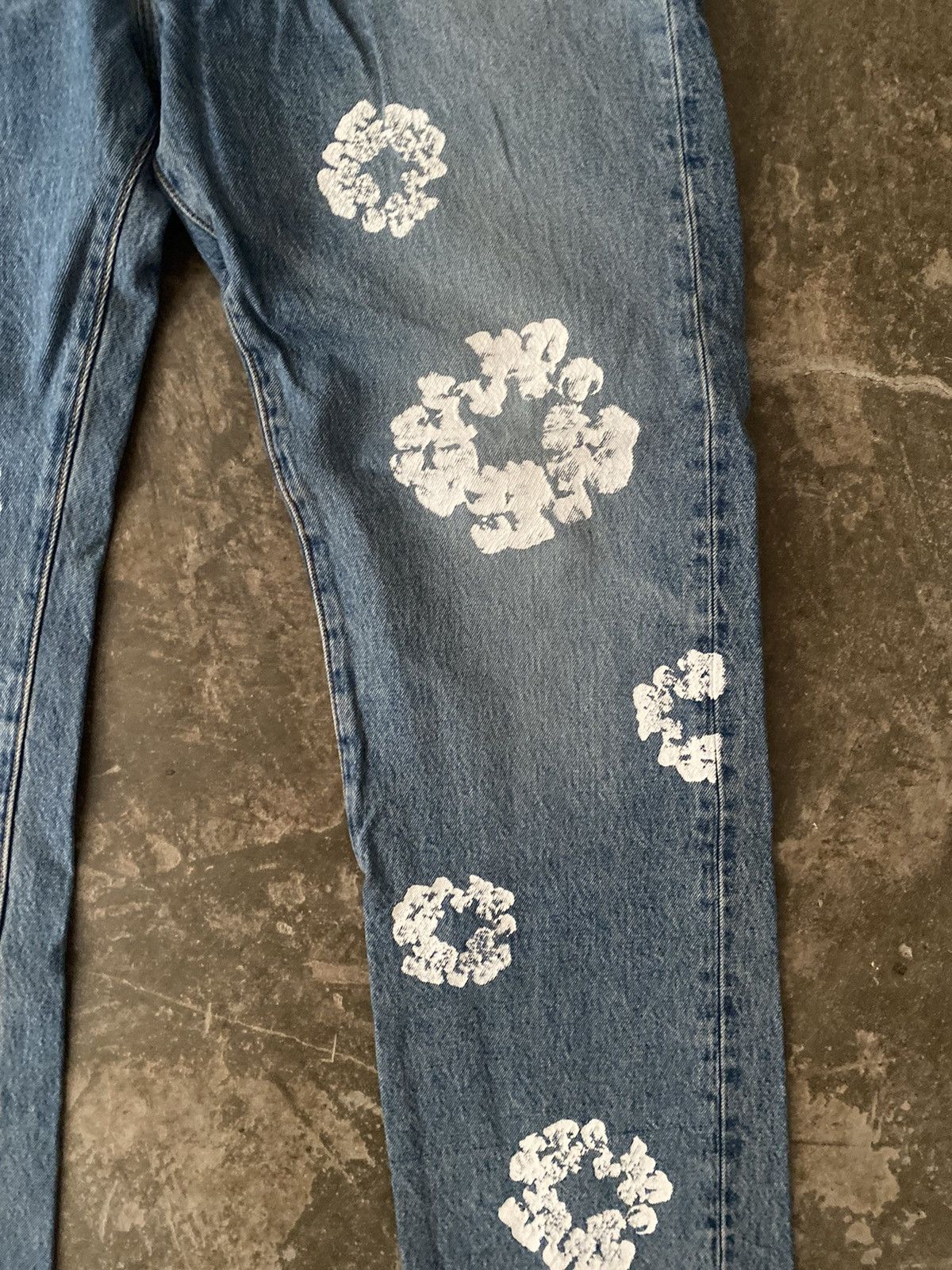 DENIM TEARS × Levi's Denim Tears x Levis 501 Jeans Saint Michael CPFM Readymade Size US 40 / EU 56 - 3 Thumbnail