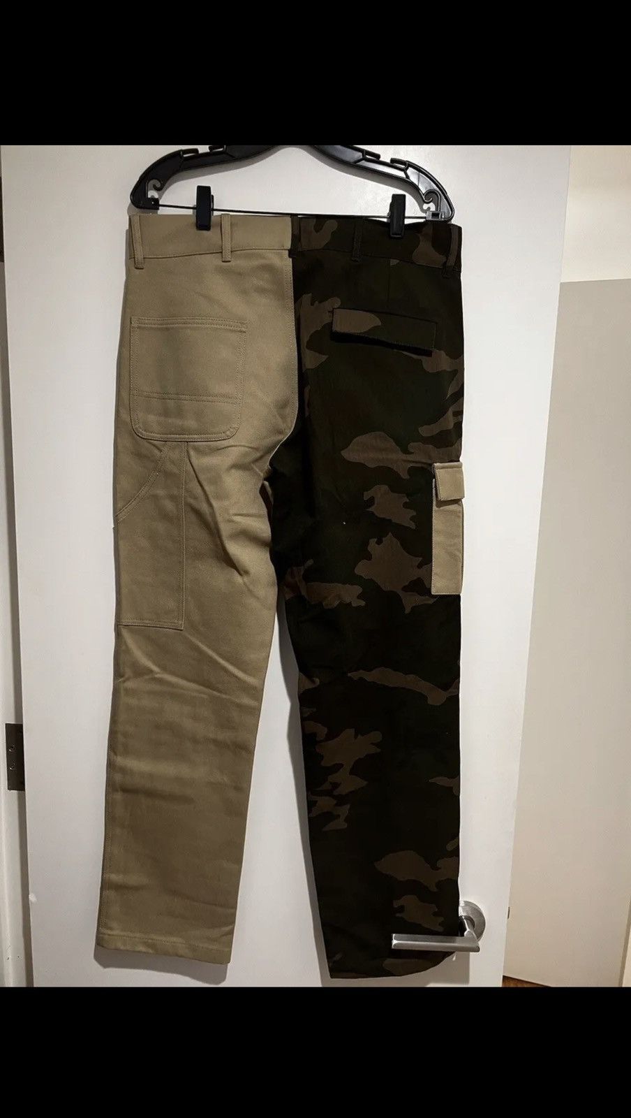 Gosha Rubchinskiy Gosha Rubchinskiy Split Camo Cargo pants Size US 32 / EU 48 - 2 Thumbnail