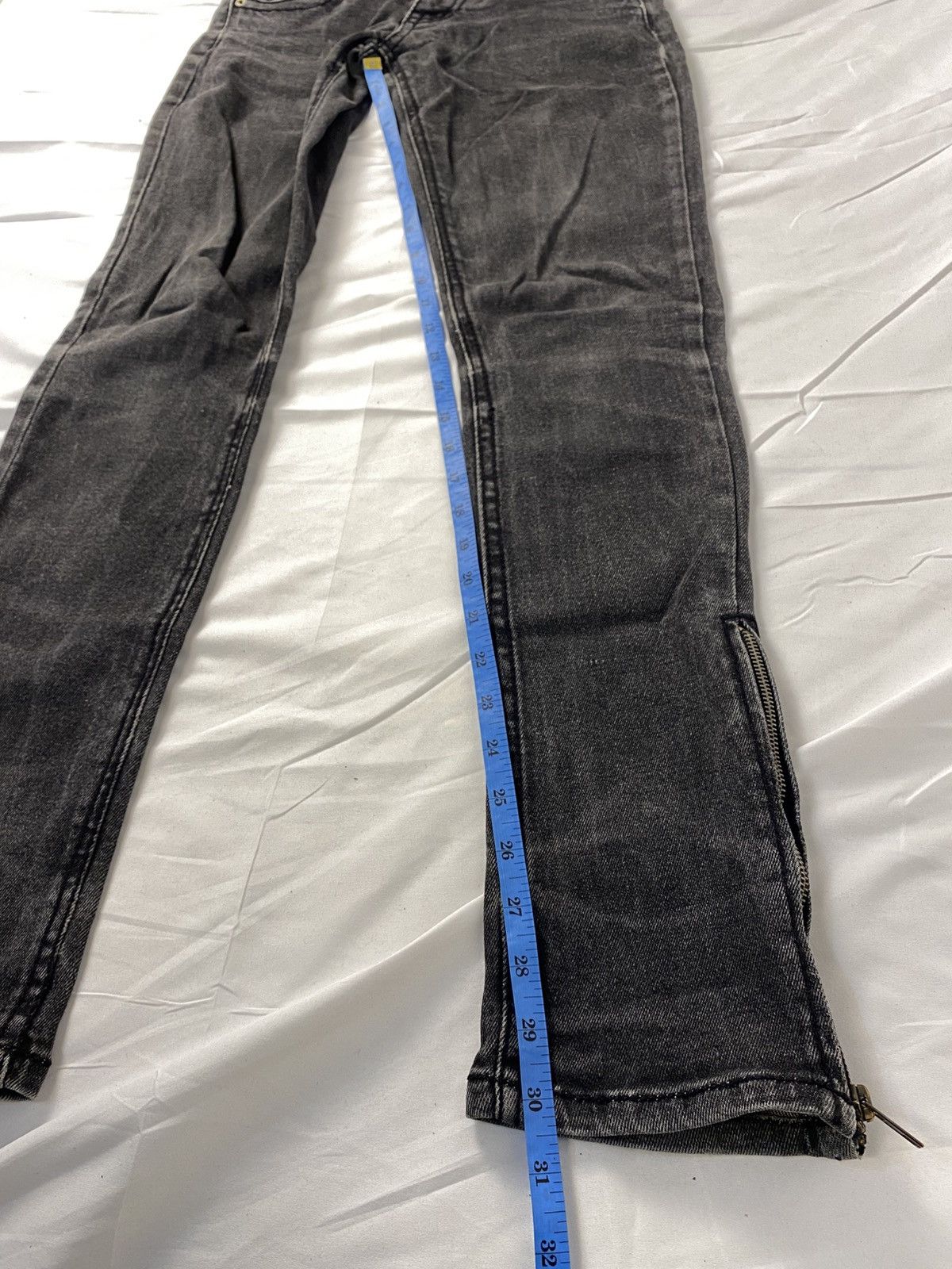 Japanese Brand 2000 Glad News Skinny Bristish Flag Punk Gothic Style Size US 28 / EU 44 - 19 Thumbnail