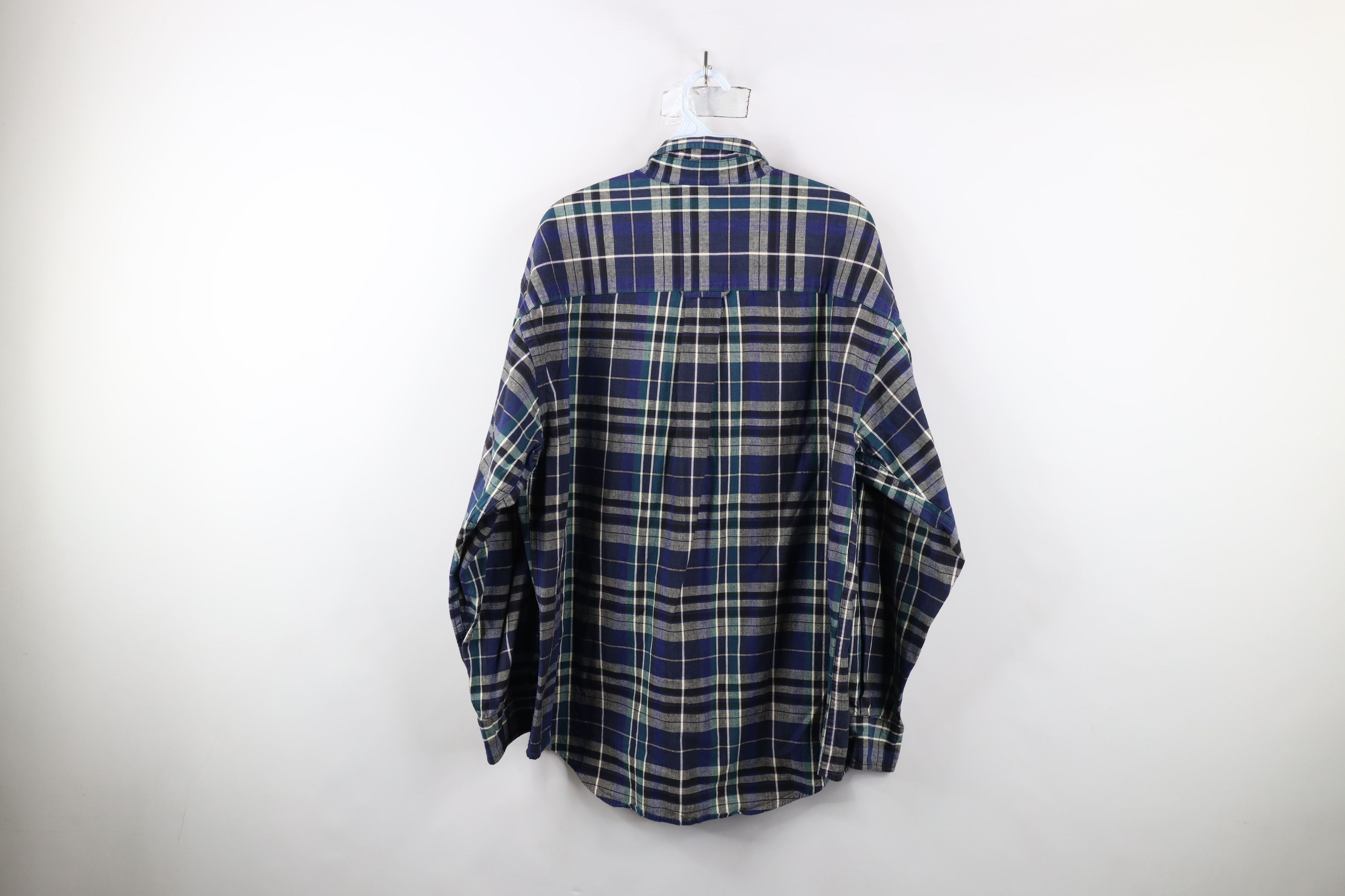 Vintage Vintage 90s Streetwear Oxford Collared Button Down Shirt Size US L / EU 52-54 / 3 - 10 Thumbnail