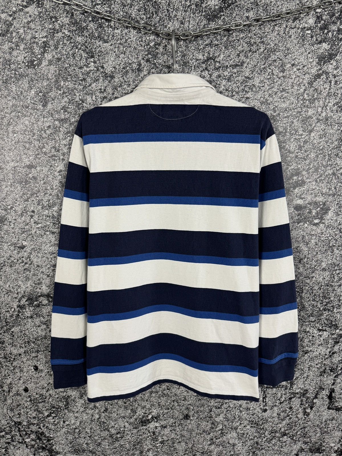 Polo Ralph Lauren Polo Ralph Lauren Polo Long Sleeve Striped Rugby Shirt XL Size US XL / EU 56 / 4 - 11 Thumbnail