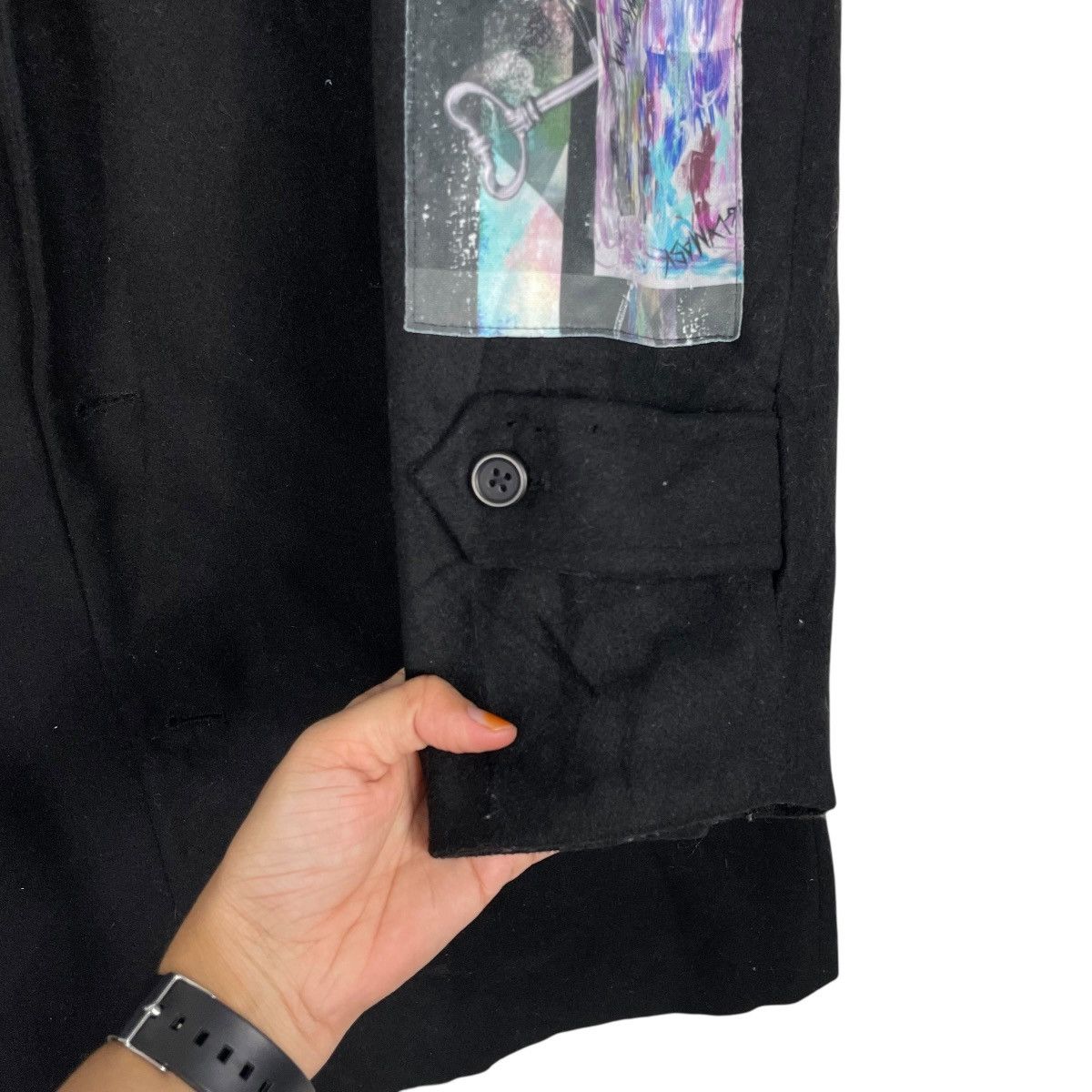 Japanese Brand KMK Japan Brand Black Overcoat Size US M / EU 48-50 / 2 - 15 Thumbnail