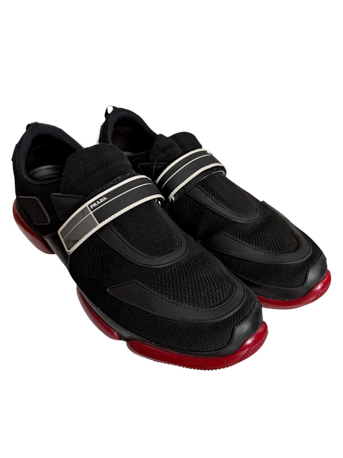 Prada Cloudbust Black Red Bottom Soul Size US 12 / EU 45 - 1 Thumbnail