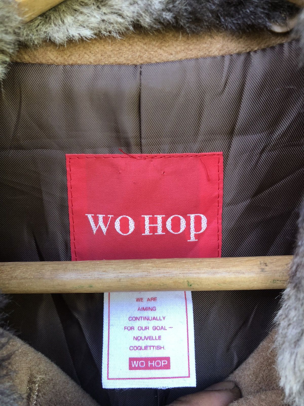 Designer × Japanese Brand Vintage Wo Hop Trench Coat Japan Size M / US 6-8 / IT 42-44 - 6 Thumbnail
