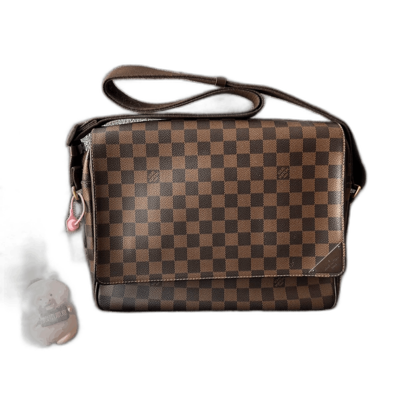 Louis Vuitton Louis Vuitton Shelton Checkered Canvas Shoulder Bag Size ONE SIZE - 1 Thumbnail
