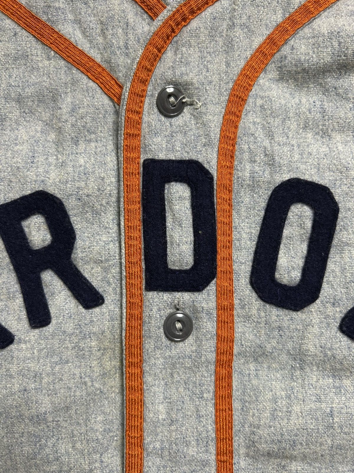 Vintage Vintage 50s/60s Post Cardozo #24 Wool Baseball Jersey Size US XL / EU 56 / 4 - 4 Thumbnail