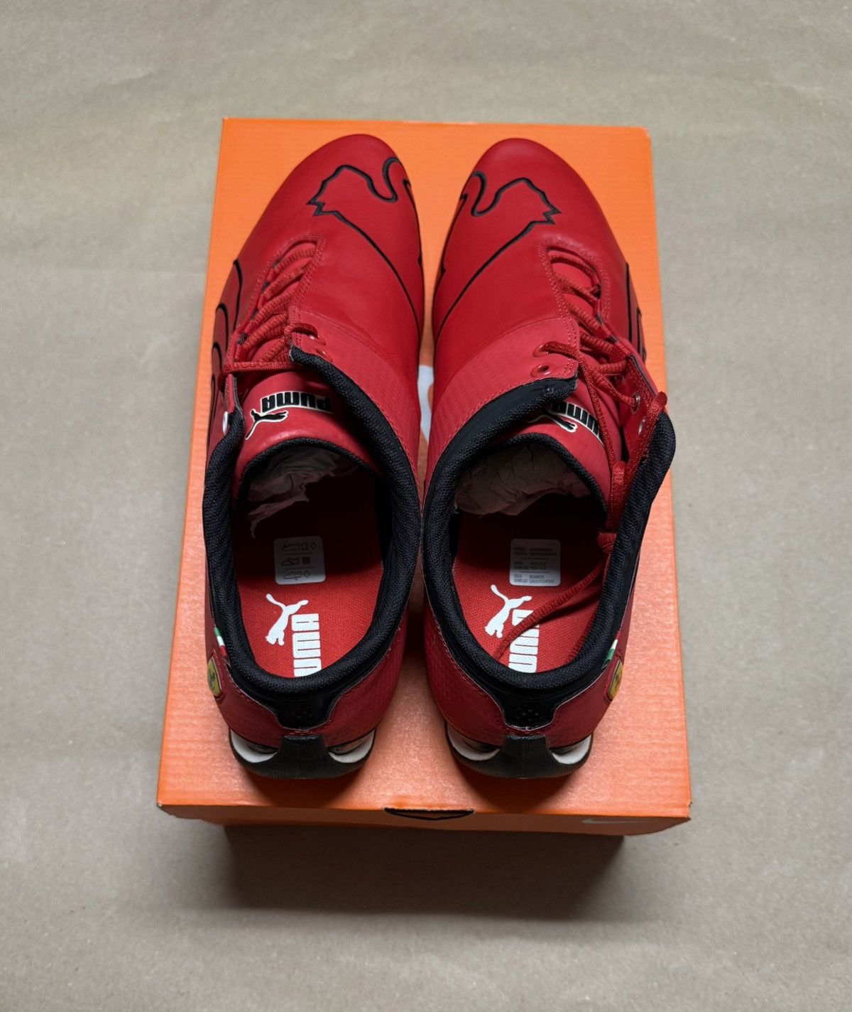 Puma Puma Scuderia Ferrari Future Cat Mens sz 14 Rosso Corsa NEW! Size US 14 / EU 47 - 4 Thumbnail