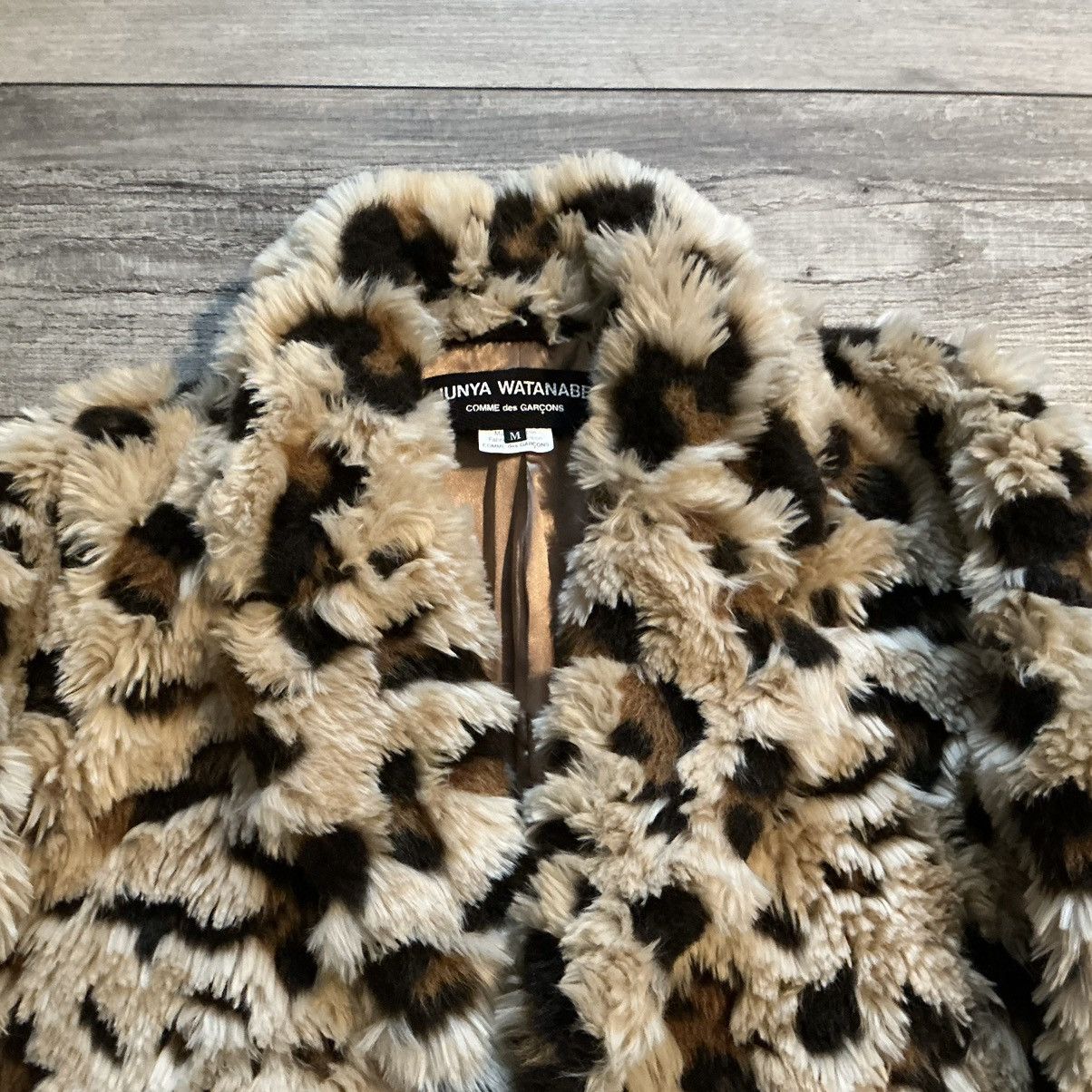Junya Watanabe FW18 Jacquard Cheetah Faux Fur Coat Size US M / EU 48-50 / 2 - 6 Thumbnail