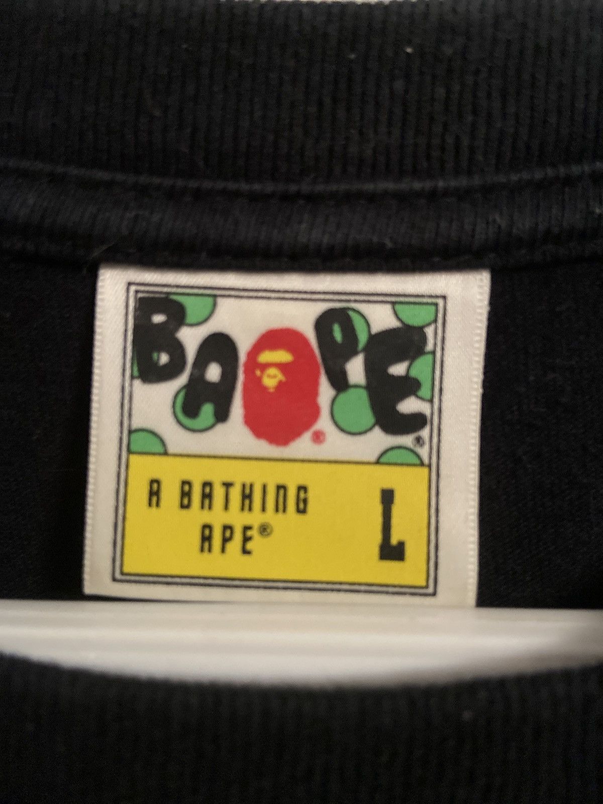 Bape Bape College Tee Size US L / EU 52-54 / 3 - 3 Thumbnail